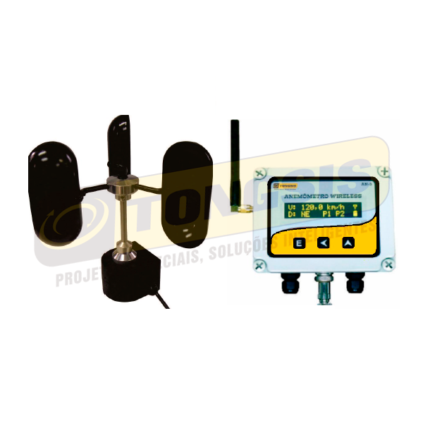 Anemômetro Estacionário Wireless Modelo Tg-N3