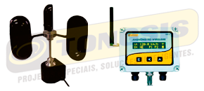 Anemômetro Estacionário Wireless – Modelo TG-N3